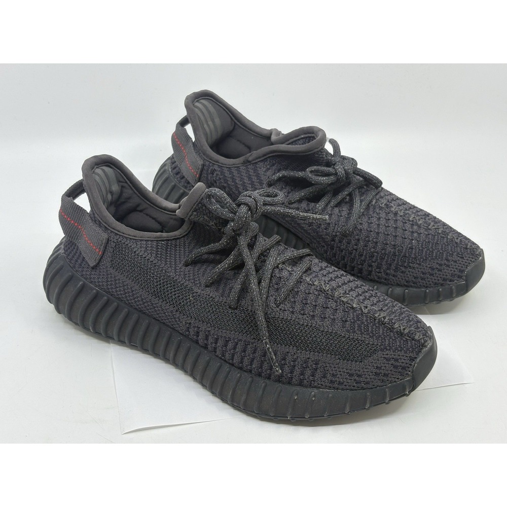 Size 5.5 - adidas Yeezy Boost 350 V2 Low Black Non-Reflective